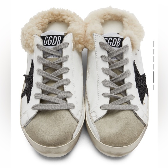 ❗️SOLD❗️BNIB Golden Goose Shearling Super Star - Picture 5 of 7